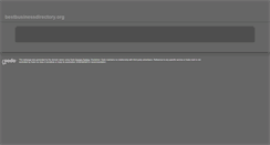 Desktop Screenshot of bestbusinessdirectory.org